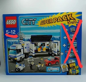 Lego City 7288 Polizei Truck LKW mobile Einsatzzentrale Neu aber anderer Karton - Picture 1 of 6
