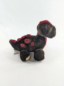 GANZ Webkinz Plush Stuffed Cocoa Dinosaur Brown and Pink - Picture 1 of 5