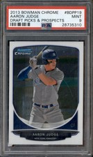 2013 Bowman Chrome Draft Picks & Prospects Aaron Judge PSA 9