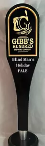 Gibb's Hundred Brewing BLIND MAN'S HOLIDAY PALE ALE cerveza de barril 12" mango de grifo - Imagen 1 de 5