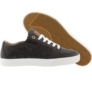 HERREN GRAVIS BURTON LOWDOWN LX SCHWARZ LEDERSCHUHE Turnschuhe Skateboard Punk DC - Bild 1 von 5