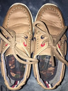 VGUC Tommy Hilfiger Garmin Brown Loafers Size 12 - Picture 1 of 12