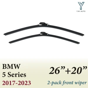 For BMW 5 Series G30 G31 17-23 Front Wiper Blades 26"+20" 1 Pair Wiper Blades - Picture 1 of 3
