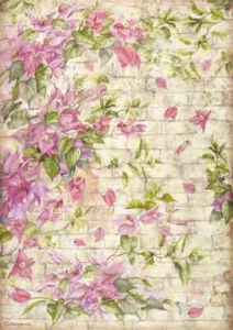 Papel de arroz Stamperia A/4 para decoupage - buganvillas de sueño azul DFSA4739 - Imagen 1 de 1