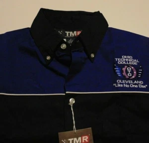 Shop Mechanic Uniform Shirt TECH COLLEGE Auto Motorcycle Teacher Student Medium - Picture 1 of 11
