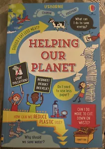 Usborne Helping Our Planet Paperback Book EDC Publishing Brand New - Imagen 1 de 2