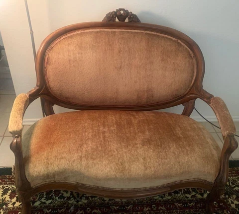 Antique Couch/Loveseat Quite Sturdy Cover