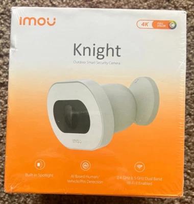 Imou Knight 4K AI-powered WiFi Security Cam Night Vision 2 Way Talk Spotlight
