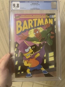 Bartman #2 (1994) Simpsons Bongo Comics CGC 9.8 White Pages - Picture 1 of 4