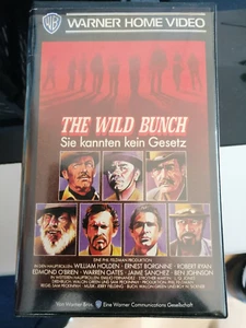 VHS Rarität: THE WILD BUNCH - SIE KANNTEN KEIN GESETZ (1969) WESTERNKLASSIKER - Bild 1 von 2