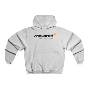 [USA] McLaren Racing Team F1 Formula One Hoodie Sweatshirt - White - Picture 1 of 3