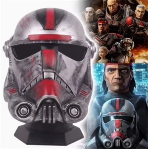 Star Wars Mandalorian Moff Gideon Helmet Full Face Mask Halloween Prop Cosplay - Picture 1 of 8