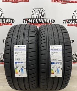 2 X 225 40 18 MICHELIN PILOT SPORT 4 92Y XL 225/40ZR18 BRAND NEW TYRES 2254018 - Picture 1 of 6