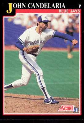 1991 Score 791 John Candelaria Toronto Blue Jays - Image 1 of 2