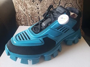 Prada CLOUDBUST THUNDER Blue Black Sneakers 2EG293 Men 10 UK 11 - 11.5 US $1,370 - Picture 1 of 20