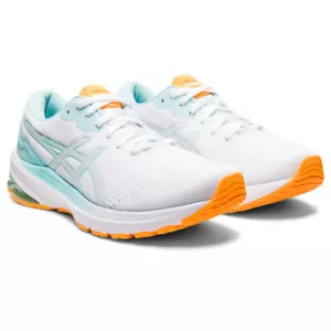 ASICS GT-1000 11 Women's Running Shoes White/Clear Blue 1012B197-100 Size 9 US - Picture 1 of 9