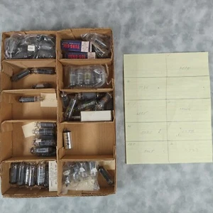 Vintage Assorted Vacuum Tubes Lot: Tung-Sol, 12A6, 35W4, More 📻 - Picture 1 of 6