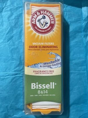 ARM & HAMMER Fragrance Free Vacuum Filter #62648F (BISSELL 8 And 14) NEW - Image 1 of 2