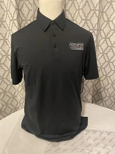 Hendrick Automotive Group Motor Sports Collection Polo Shirt Men BLACK New XL - Picture 1 of 3