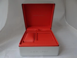 Hamilton Watch Box Aluminum Vintage, Inner and Outer, 1990's - Picture 1 of 7