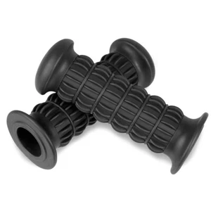 Motorcycle Accessories 25MM(Left)28MM(Right) hand grip For Univeral Black New - Picture 1 of 11