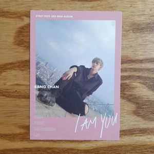 Bang chan Official Photocard Stray Kids 3rd Mini Album I am You Kpop Genuine - Imagen 1 de 2