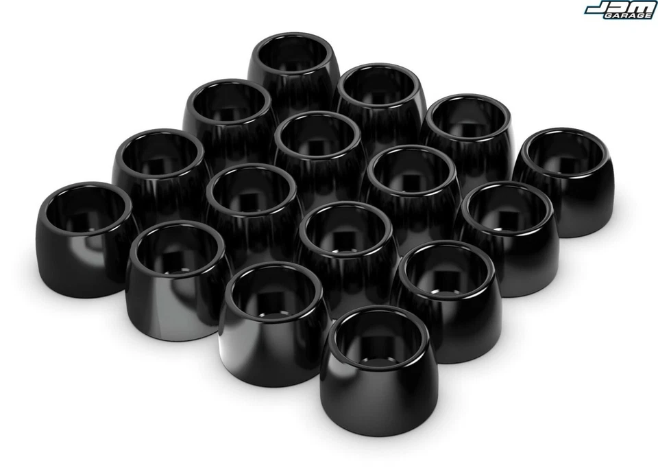 Superforma Wippe Abdeckung Tülle & Bolzen Kit schwarz für Toyota Chaser JZX100 1jz - Bild 1 von 1