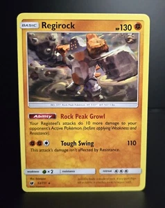Pokémon TCG - REGIROCK - 53/111 - RARE - CRIMSON INVASION (2017) - NM/MINT - Picture 1 of 1