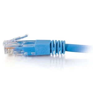 Cable de conexión de red Ethernet Cat5e moldeado sólido sin blindaje (UTP) de 25 ft (7,6 m)-C2G - Imagen 1 de 4
