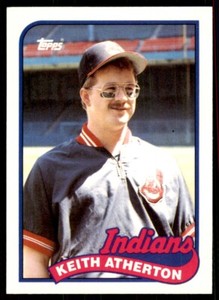 1989 Topps Traded Keith Atherton Baseball Cards #4T