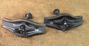 Cast Iron Black Hawk Corn Sheller Mounting Bracket Clamps - Picture 1 of 7