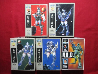 Macross Set of 5 Southern Cross 1/12 Figure Model Kit Robotech Anime Vintage - Image 1 of 4
