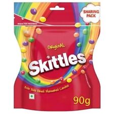 Skittles Original Bite Size Fruit Flavoured Candies 90g free shipping