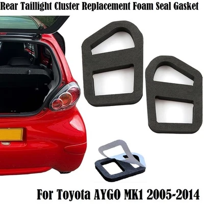 2X For Toyota Aygo MK1 2005-2014 Pair Car Tail Light Brake Lamp Seal Rear - Image 1 of 4