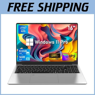 Hochleistungs-Laptop 16 Zoll, Win 11 Pro, Tastatur mit Hintergrundbeleuchtung - Bild 1 von 4