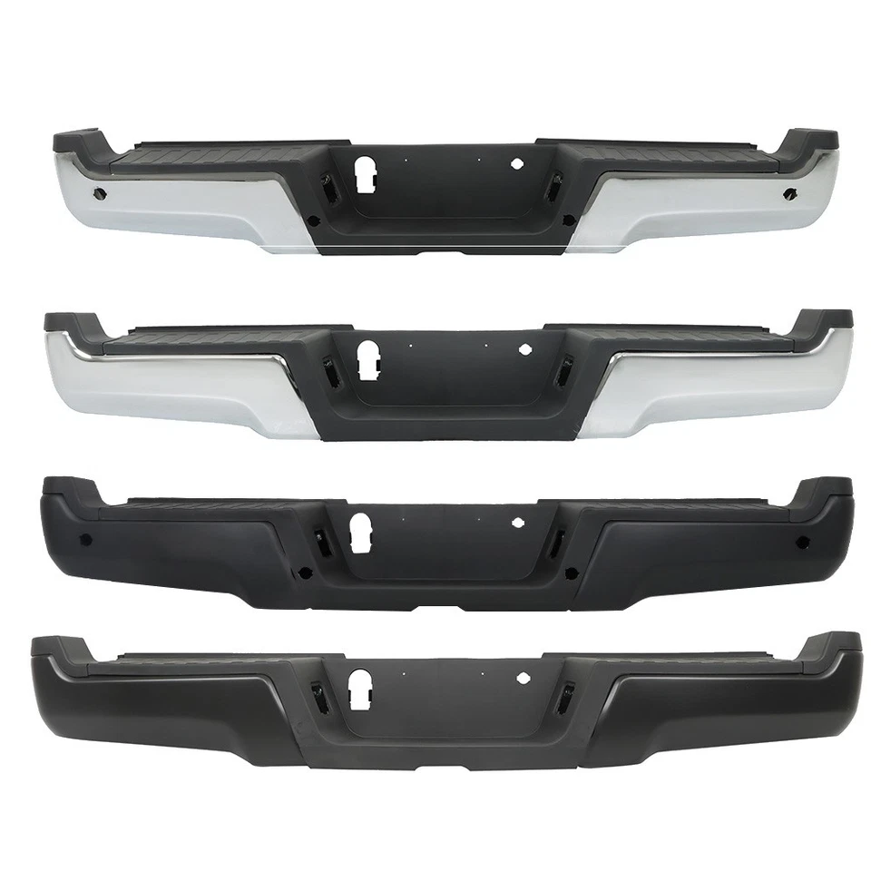 Rear Step Bumper Assembly For Ford F-250 F-350 Super Duty 2017-2022 2018 Steel - Image 1 of 4