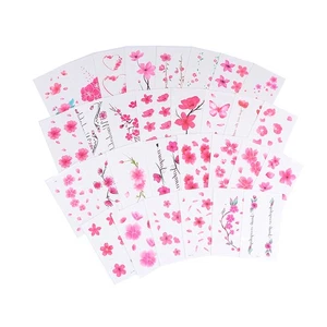 30pcs Cherry Blossom Flower Pattern Simulation Temporary Tattoo Stickers - Picture 1 of 12