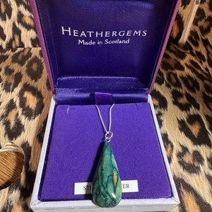 Heathergems Made in Scotland Halskette mit Anhänger Sterlingsilber - atemberaubend verpackt - Bild 1 von 3