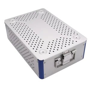 Caja de desinfección autoclavable para instrumentos quirúrgicos de 30*20*5 cm estuche de esterilización - Imagen 1 de 11