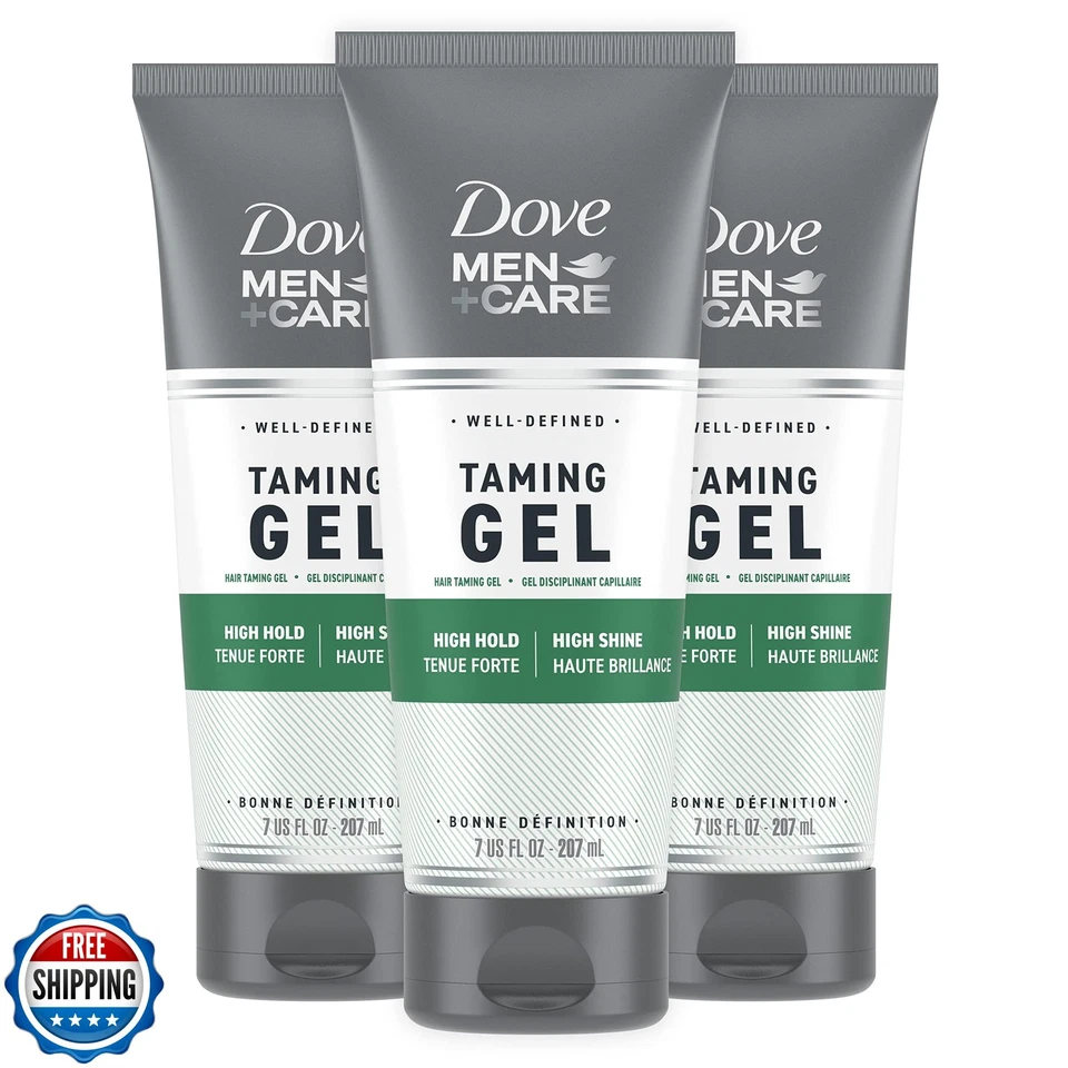 DOVE MEN + CARE Styling Gel 3 count Hair Taming Gel for a Strong Hold Hair St - Image 1 of 4