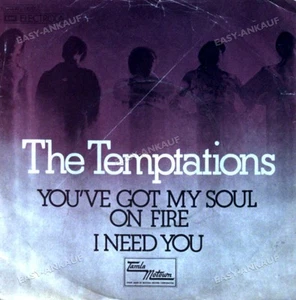 The Temptations - You've Got My Soul On Fire / I Need You 7" (VG/VG) .* - Picture 1 of 1