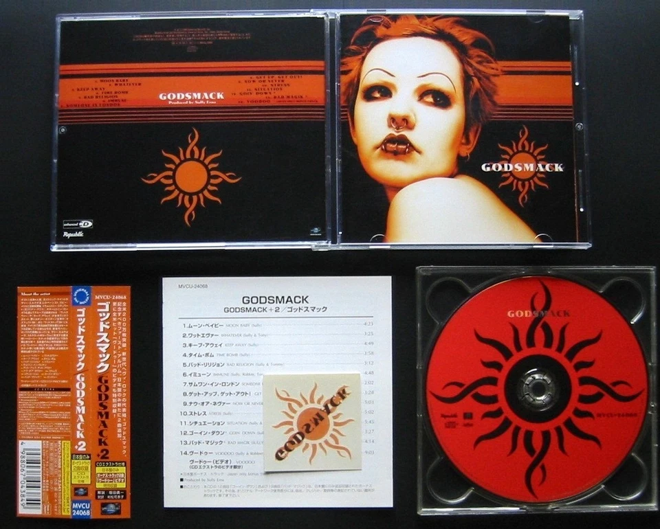 CD GODSMACK s/t +2 1998/2000 JAPÓN con OBI MVCU-24068 OOP NU METAL Whatever Voodoo Foto 1 de 1