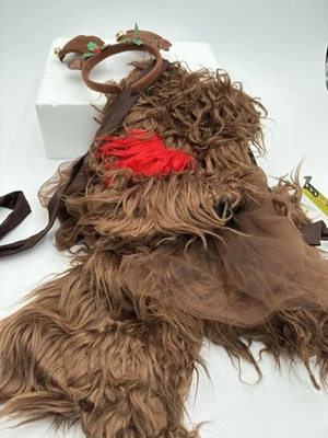 Disfraz de Navidad para niños pequeños 0-6 meses niñas imitación piel alce tutú mameluco vestido  Foto 1 de 2