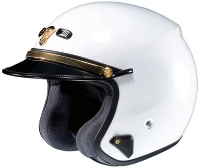 Shoei RJ Platinum LE Solid Helmet (X-Small, White) - Image 1 of 2