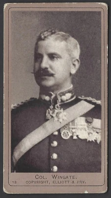 AMERICAN TOBACCO (EARLY) - BOER WAR, SERIES B - #18 COL WINGATE - Image 1 of 2