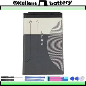 for NOKIA BL-4C BATTERY, 6510 6101 6102 6103 6133 6260 6300 7200 3500C - Foto 1 di 4