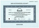 MAN Aktiengesellschaft Stämme 1986 1000 DM