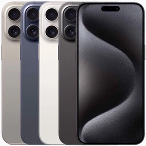 Apple iPhone 15 Pro - 128GB - Dual-Sim - IOS - Ohne Simlock - Ohne Vertrag - Bild 1 von 9