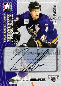 2005-06 ITG Heroes and Prospects Auto Series Two #TG Tim Gleason - Picture 1 of 1