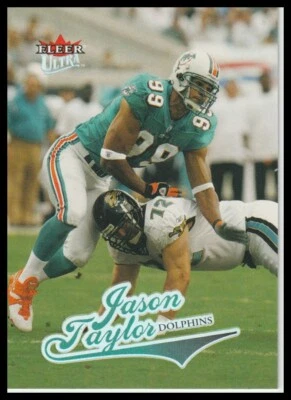 2004 Jason Taylor Fleer Ultra Football #147 Miami Dolphins - Image 1 of 2
